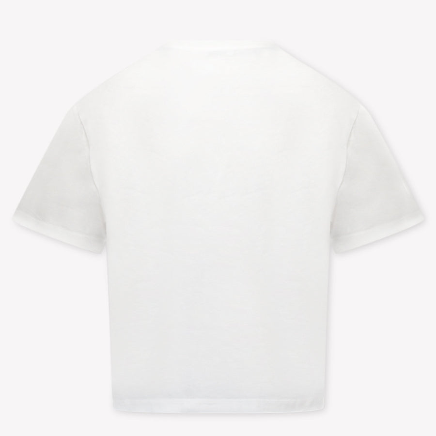 Dolce & Gabbana Kinder Meisjes T-Shirt In Wit