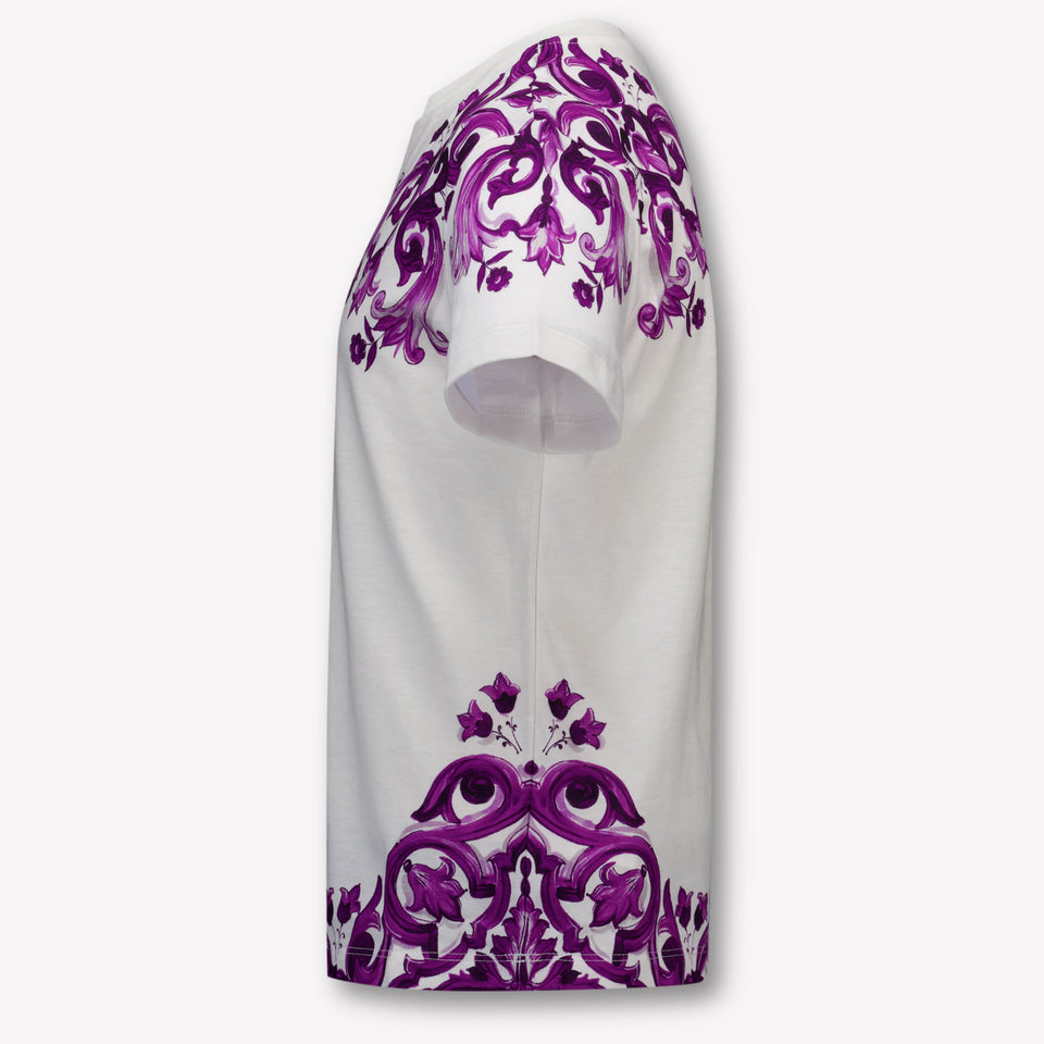 Dolce & Gabbana Kids Girls  T-Shirt White