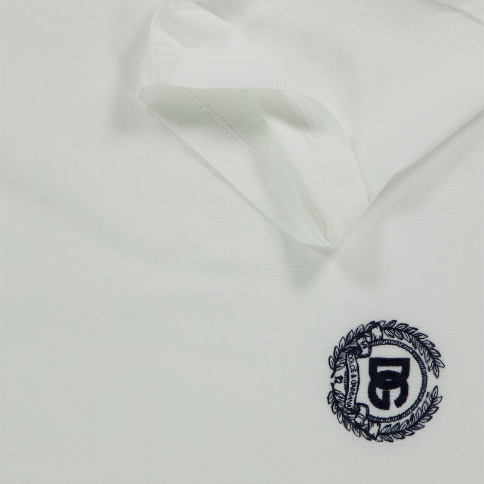 Dolce & Gabbana Kids Boys  T-Shirt White