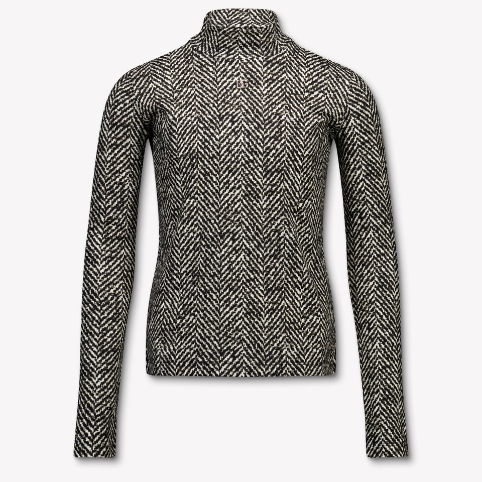 Dolce & Gabbana Kids Girls  T-Shirt Black