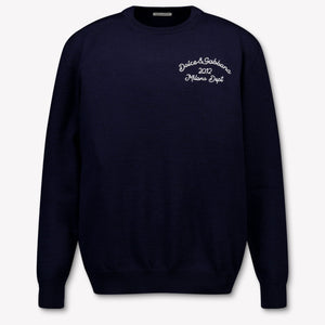 Dolce & Gabbana Kinder Jongens Trui In Navy