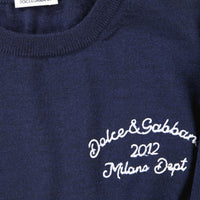 Dolce & Gabbana Kinder Jongens Trui In Navy
