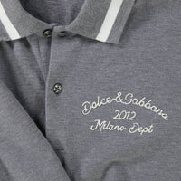 Dolce & Gabbana Kinder Jongens Polo In Grijs