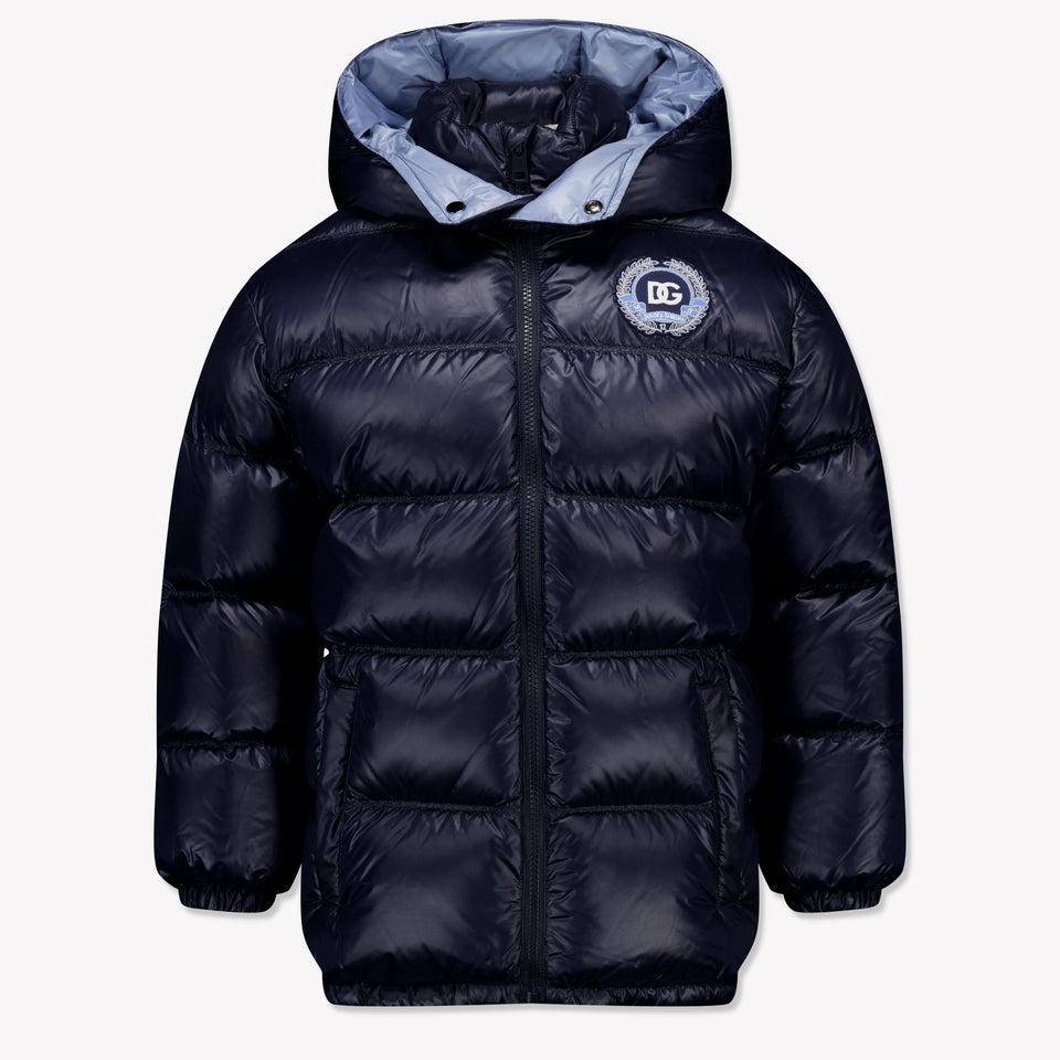 Dolce & Gabbana Kids Boys Winter Jacket  Navy