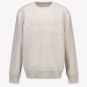 Dolce & Gabbana Kids Boys Sweater  Beige