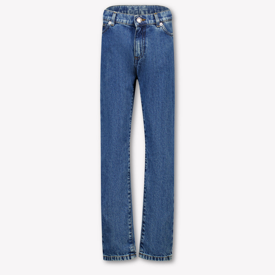 Dolce & Gabbana Kids Boys Jeans  Blue