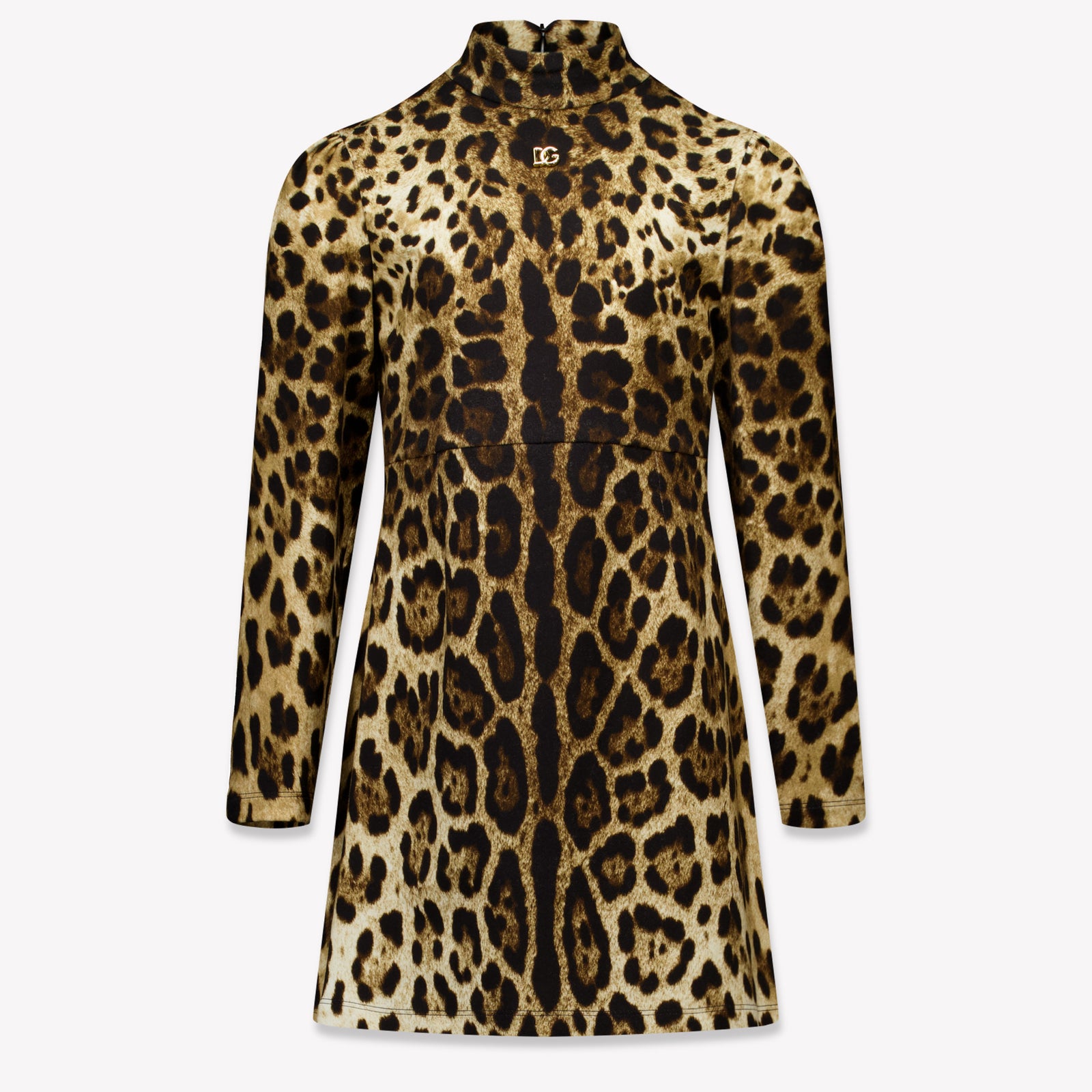 Dolce & Gabbana Kids Girls Dress Brown