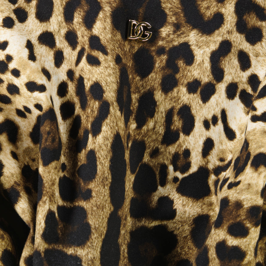 Dolce & Gabbana Kinder Meisjes Jurk In Bruin