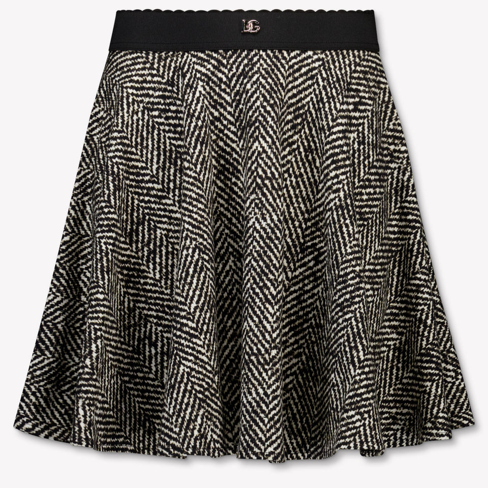 Dolce & Gabbana Kids Girls Skirt Black