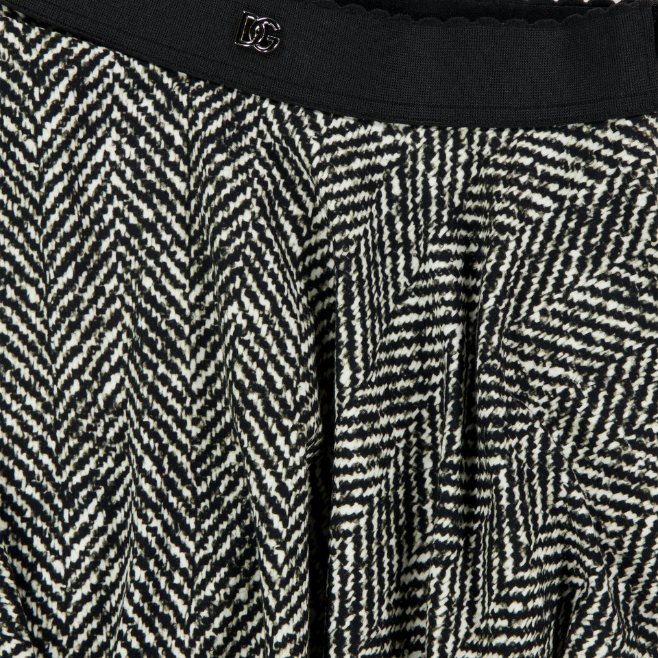 Dolce & Gabbana Kids Girls Skirt Black