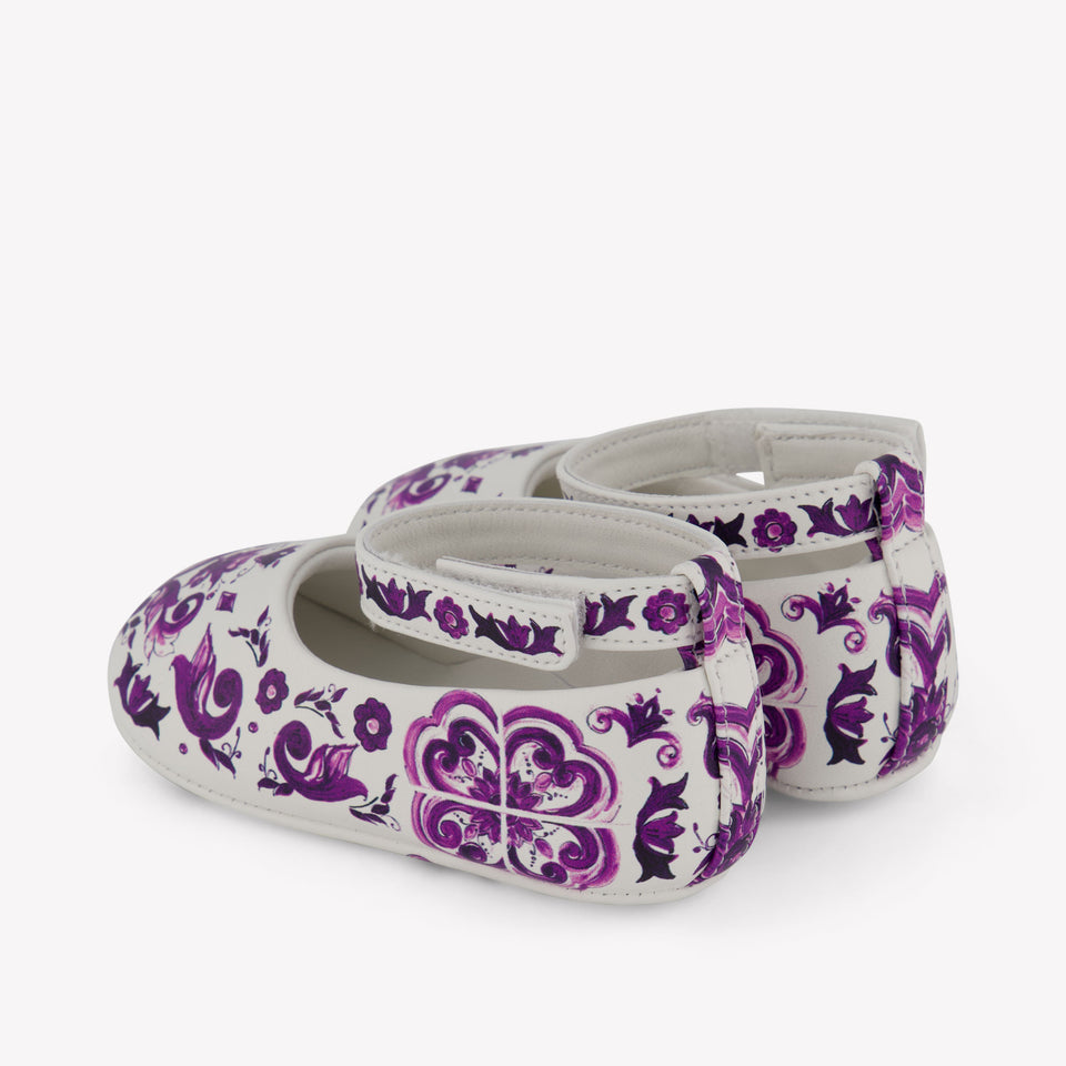 Dolce & Gabbana Baby Girls Shoes  White