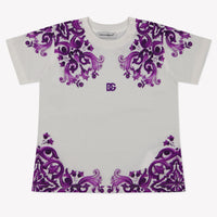 Dolce & Gabbana Baby Meisjes T-Shirt In Wit