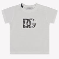 Dolce & Gabbana Baby Jongens T-Shirt In Wit