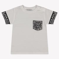 Dolce & Gabbana Baby Jongens T-Shirt In Wit