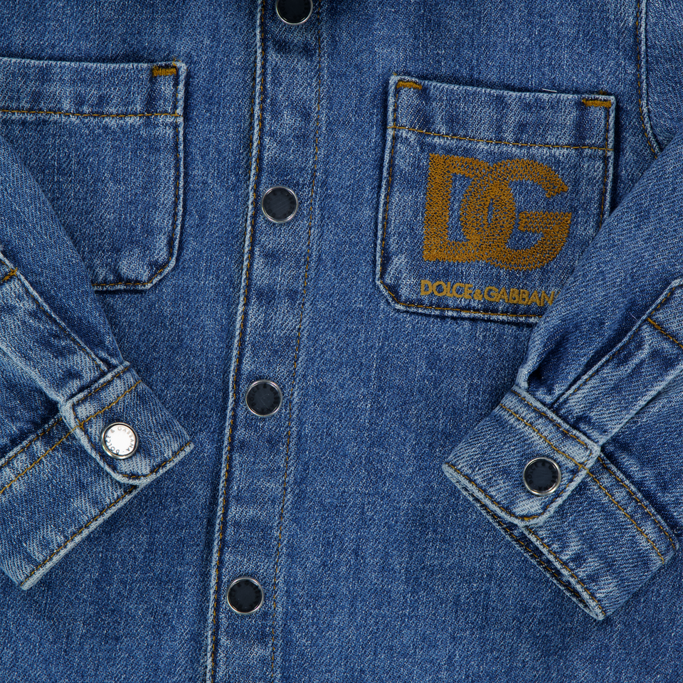 Dolce & Gabbana Baby Boys Blouse  Blue