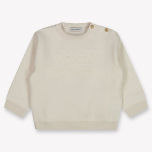 Dolce & Gabbana Baby Boys Sweater  Offwhite