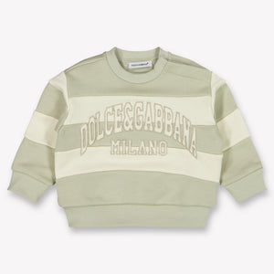 Dolce & Gabbana Baby Jongens Trui In Beige