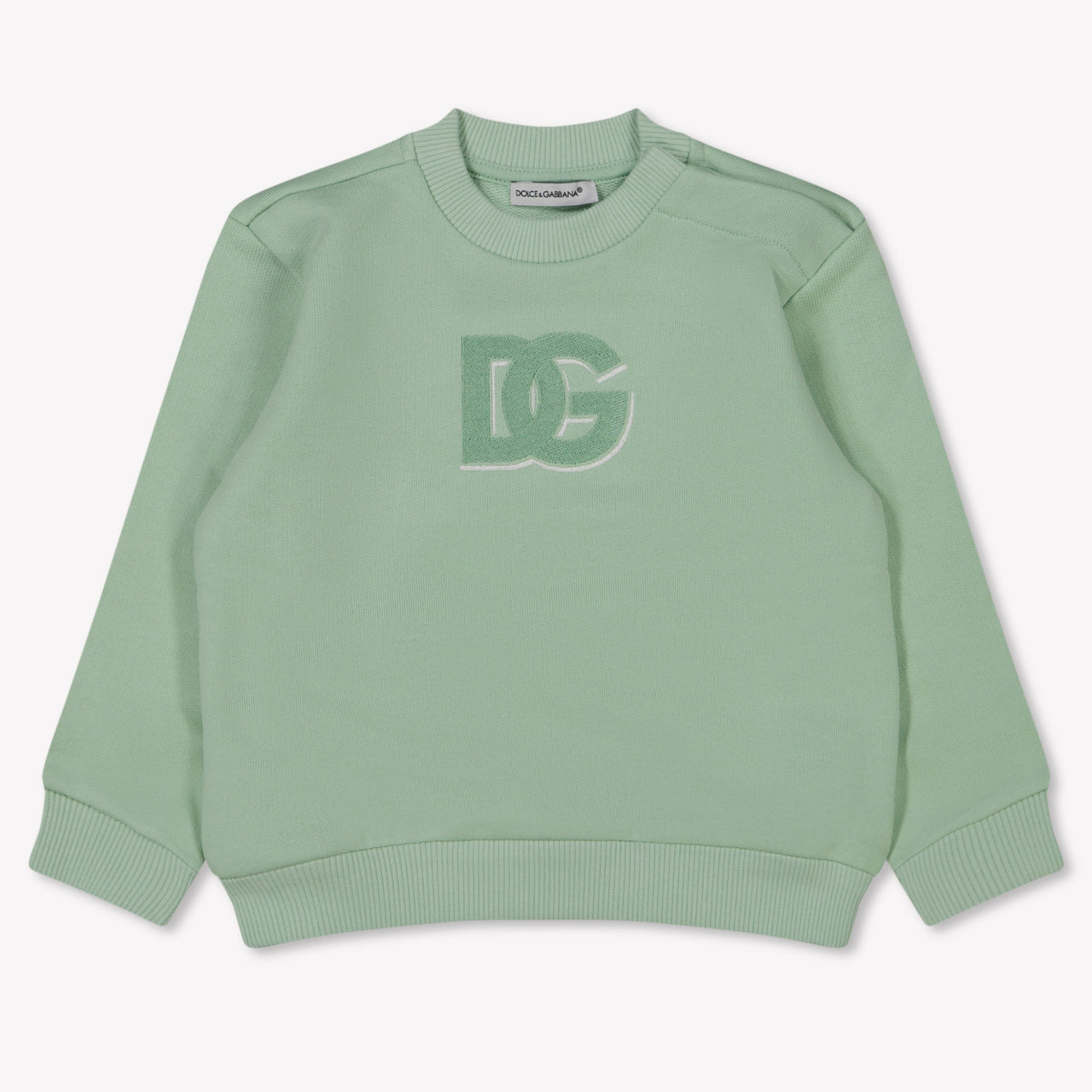 Dolce & Gabbana Baby Jongens Trui In Mint