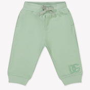 Dolce & Gabbana Baby Jongens Broek In Mint