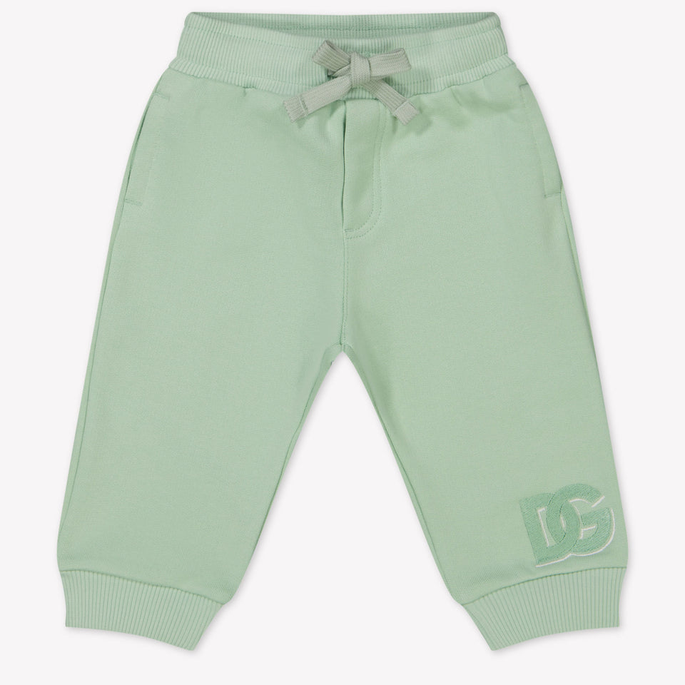 Dolce & Gabbana Baby Jongens Broek In Mint