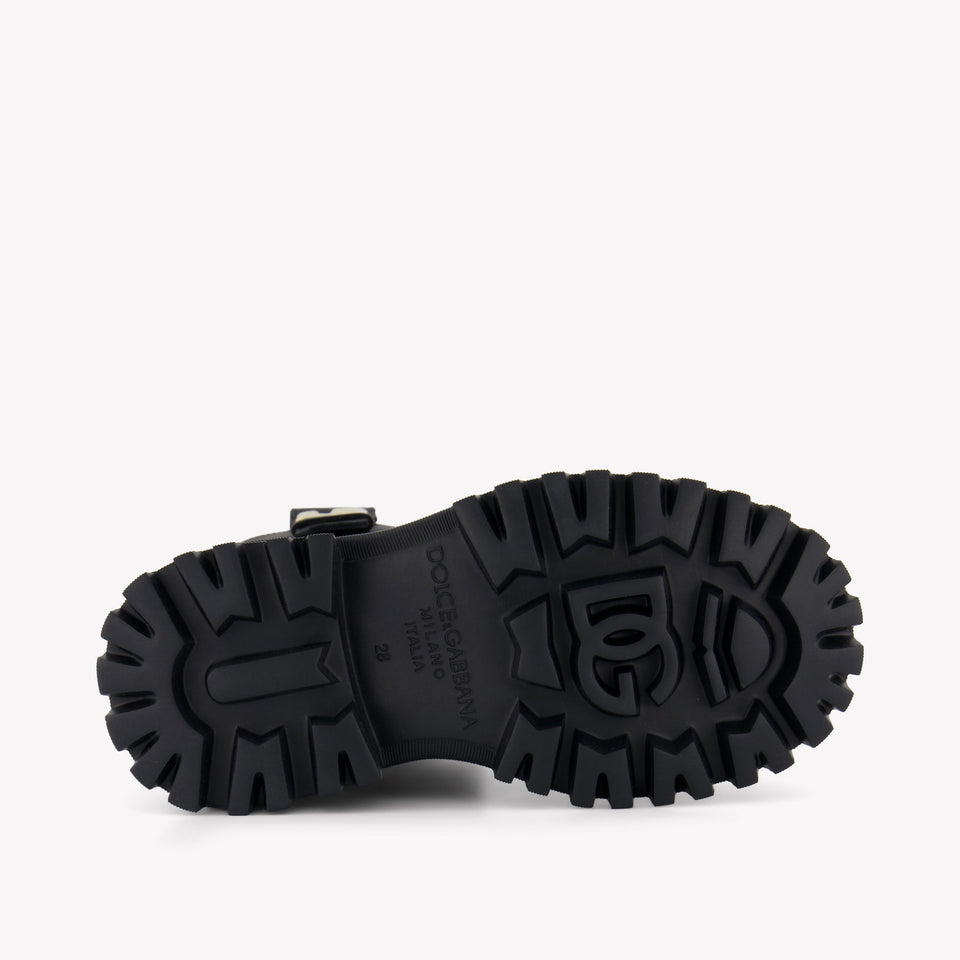 Dolce & Gabbana Meisjes Laarzen In Zwart