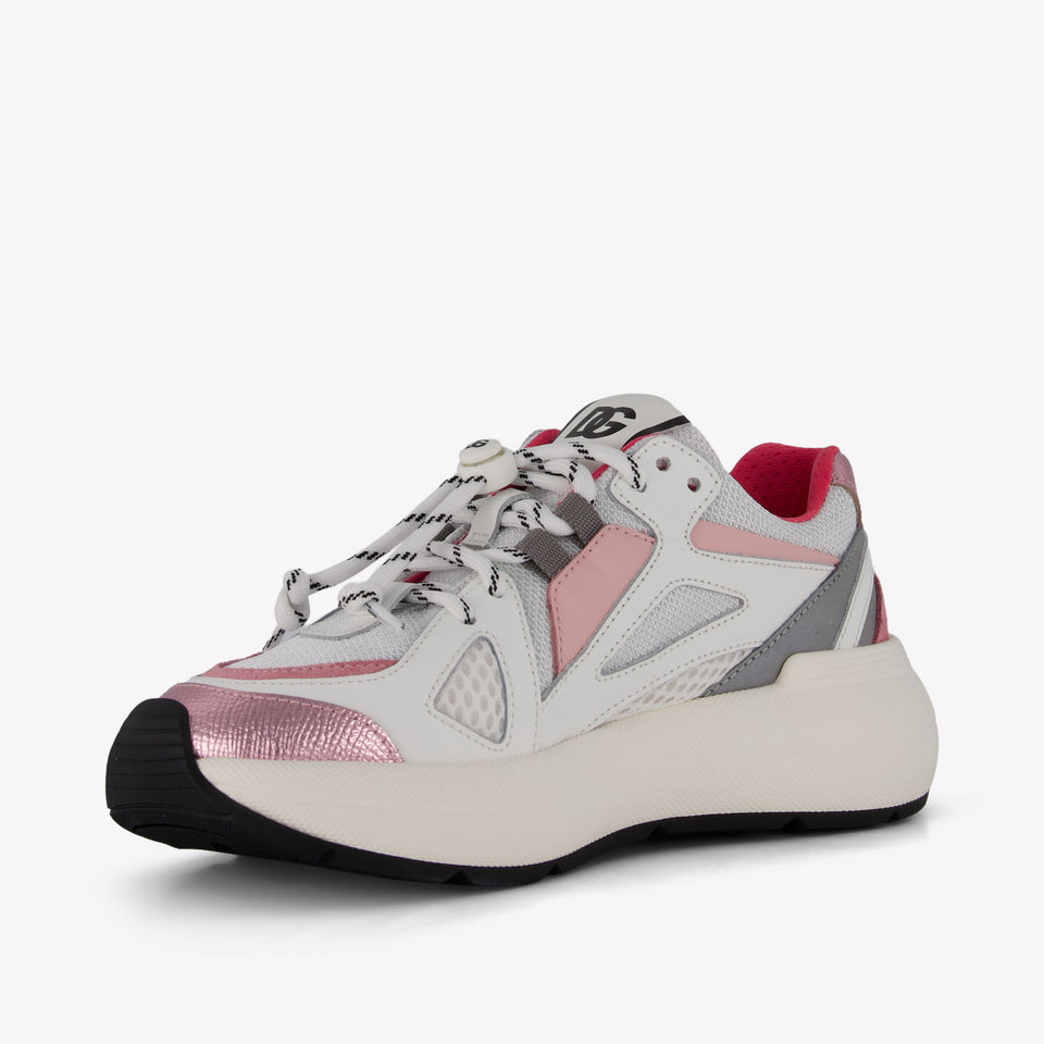 Dolce & Gabbana Unisex Sneakers  Light Pink