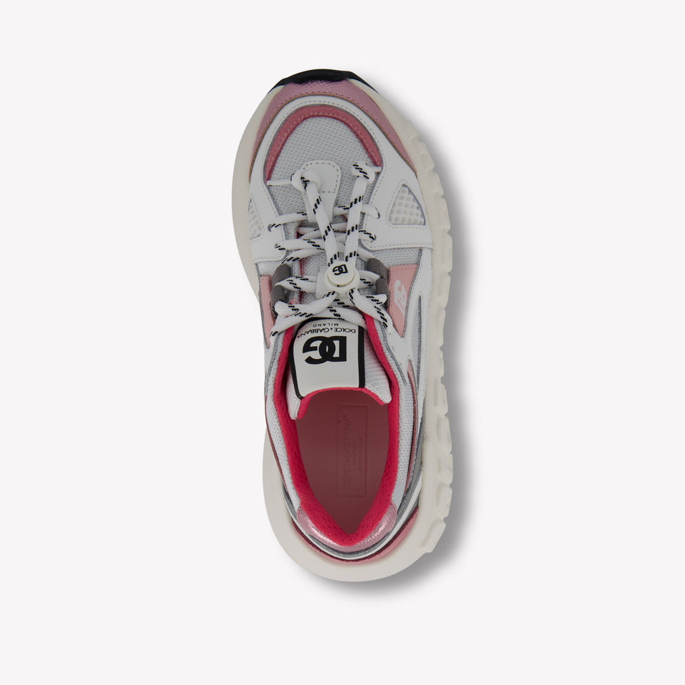 Dolce & Gabbana Unisex Sneakers  Light Pink