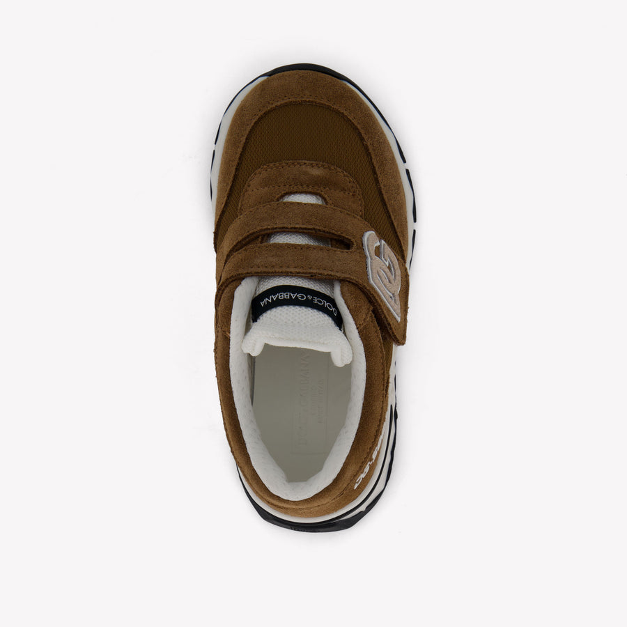 Dolce & Gabbana Jongens Sneakers In Camel