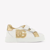 Dolce & Gabbana Girls Sneakers  White