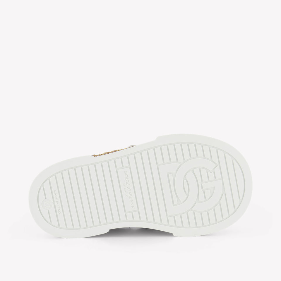Dolce & Gabbana Girls Sneakers  White
