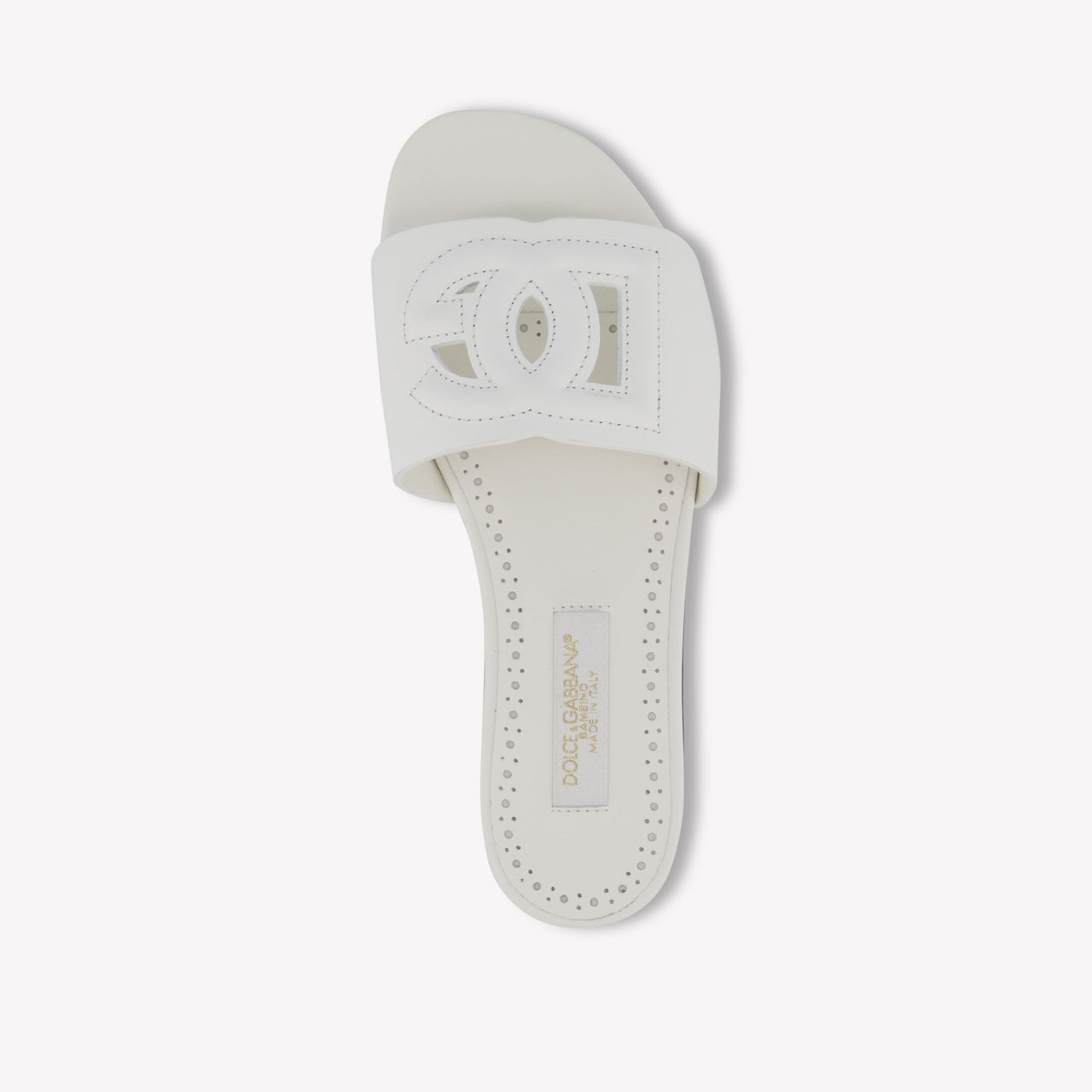 Dolce & Gabbana Girls Flipflops  White