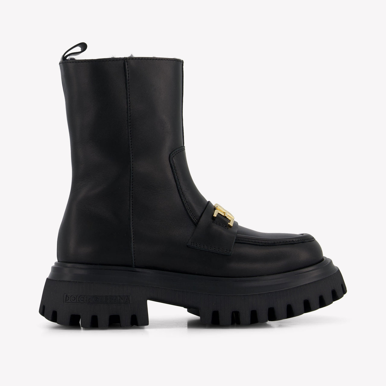 Dolce & Gabbana Meisjes Laarzen In Zwart