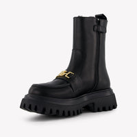 Dolce & Gabbana Meisjes Laarzen In Zwart