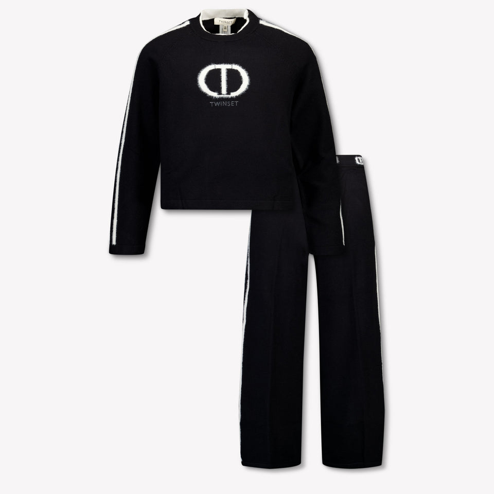 Twset Kids Girls Set  Black