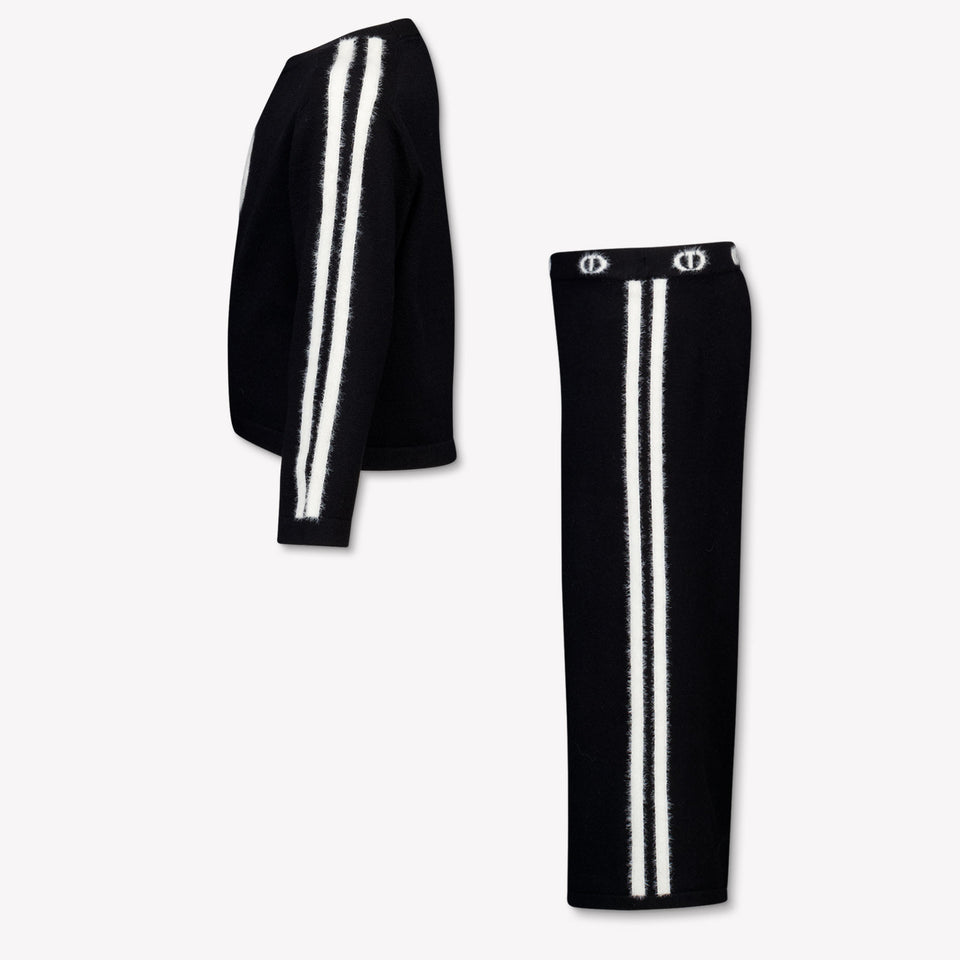 Twinset Kinder Meisjes Setje In Zwart