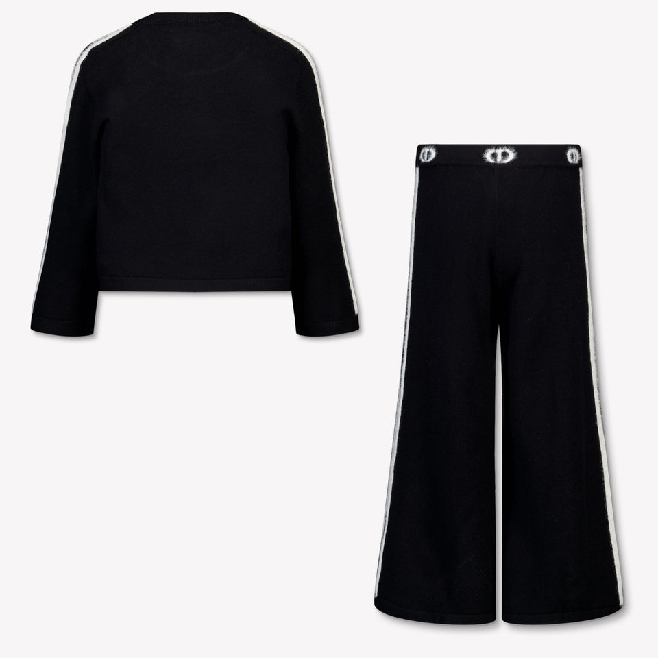 Twinset Kinder Meisjes Setje In Zwart