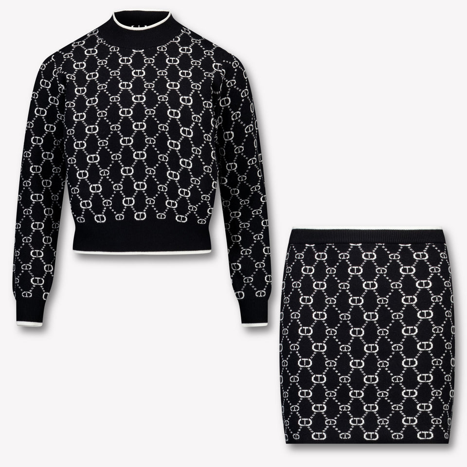 Twset Kids Girls Set  Black