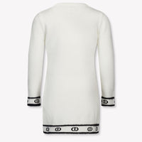 Twinset Kinder Meisjes Jurk In Off White