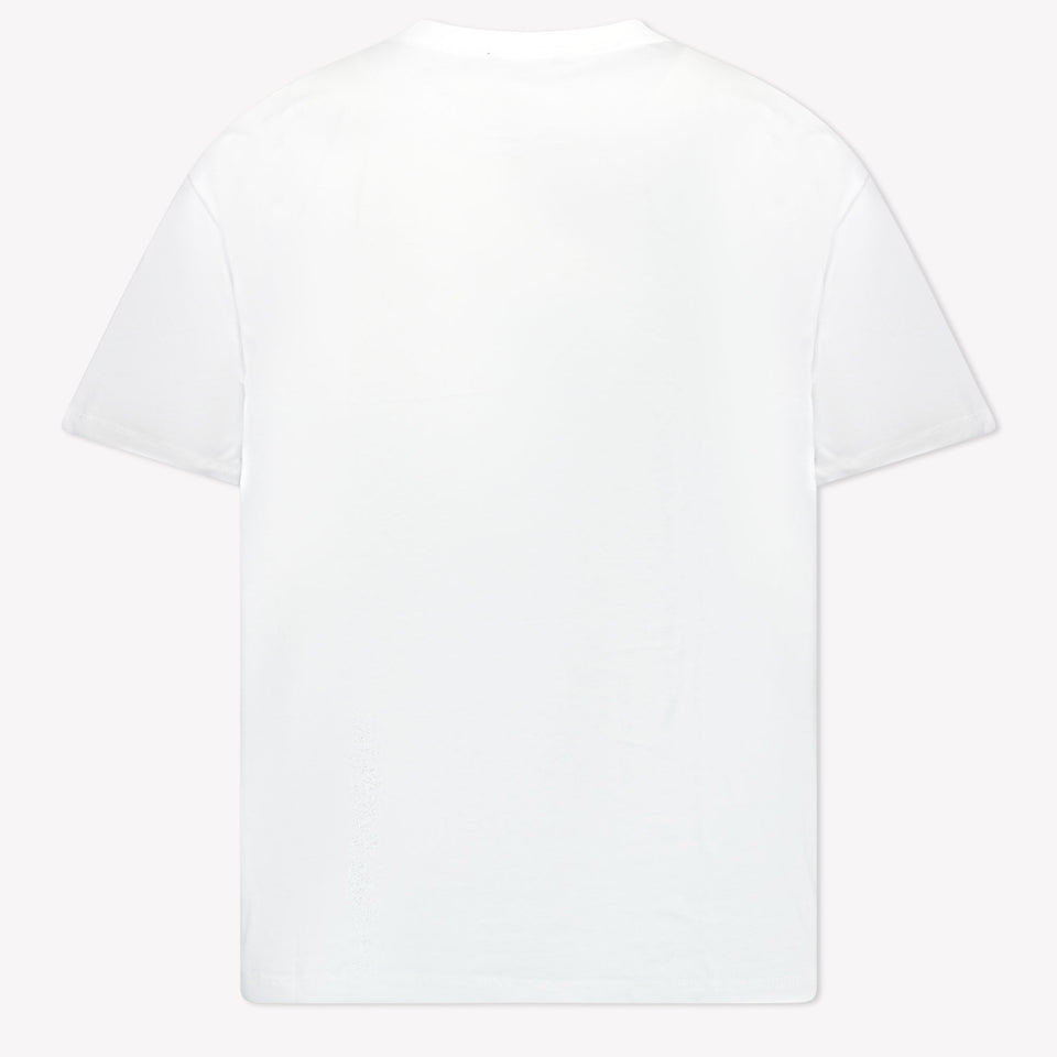 Balmain Kinder Meisjes T-Shirt In Wit