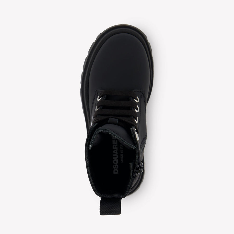 Dsquared2 Unisex Laarzen In Zwart