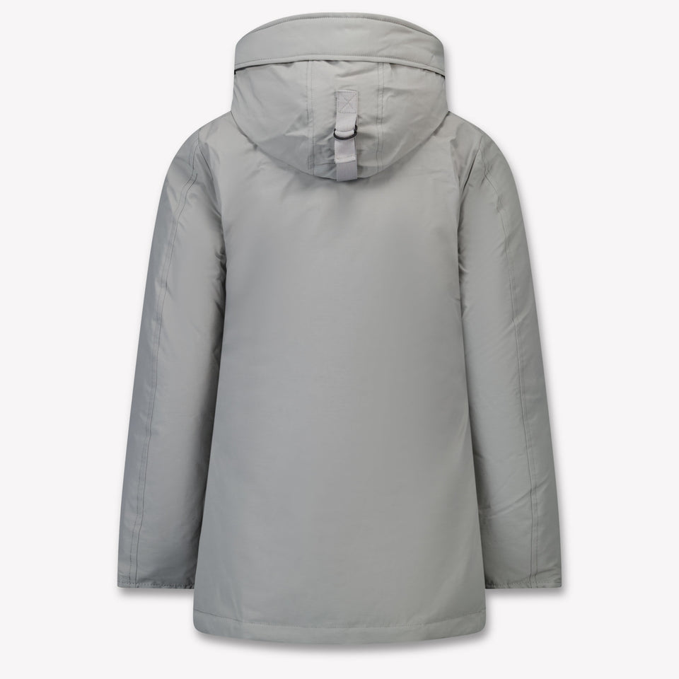 Airforce Kids Girls Winter Coat  Light Gray