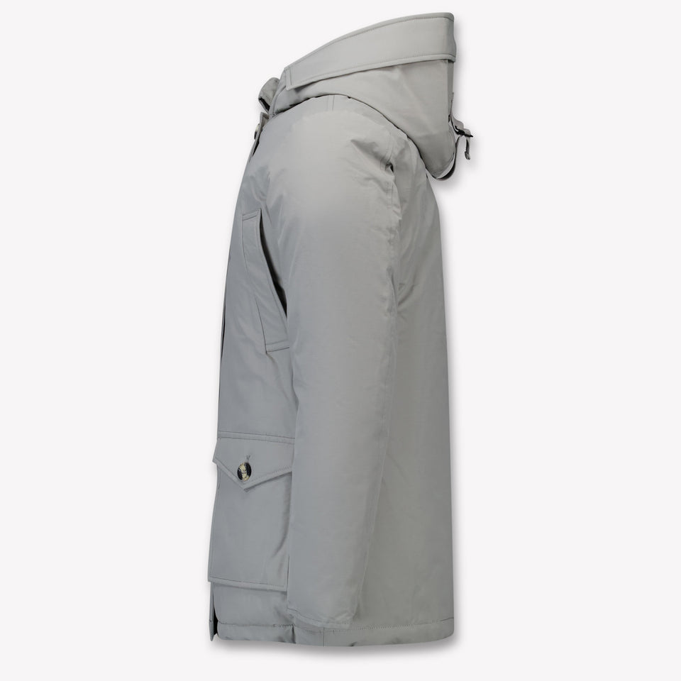 Airforce Kids Girls Winter Coat  Light Gray