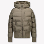 Airforce Kids Girls Winter Coat  Taupe