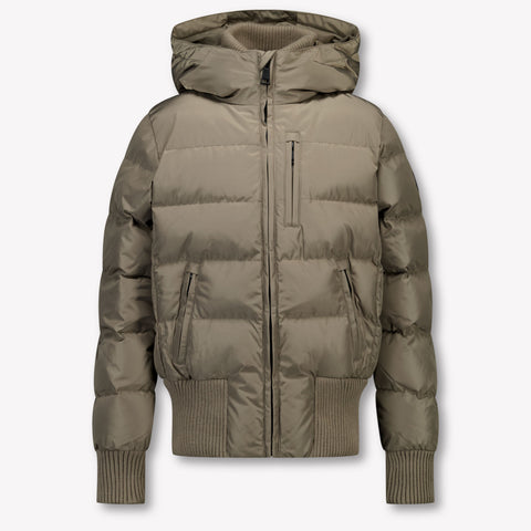 Airforce Kids Girls Winter Coat  Taupe