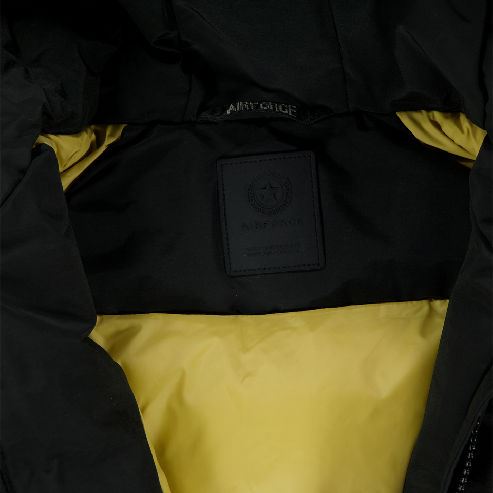 Airforce Kids Girls Winter Coat  Black