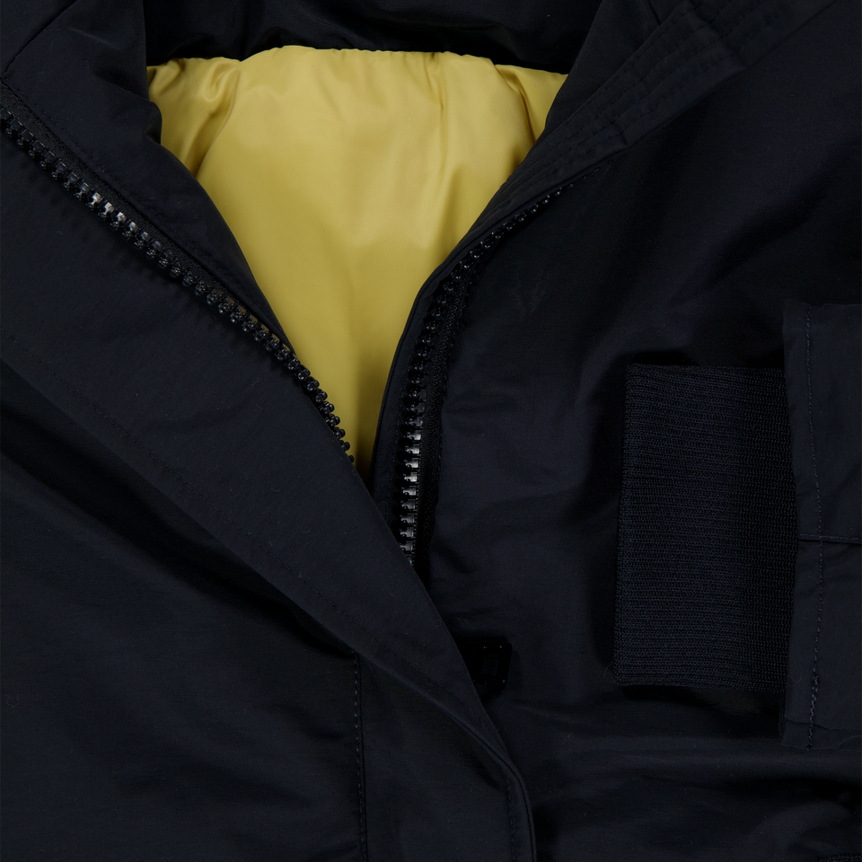 Airforce Kids Girls Winter Coat  Navy