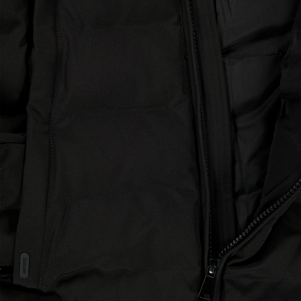 Airforce Kids Boys Winter Jacket  Black