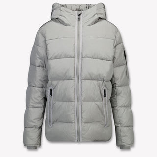 Airforce Kids Boys Winter Jacket  Light Gray