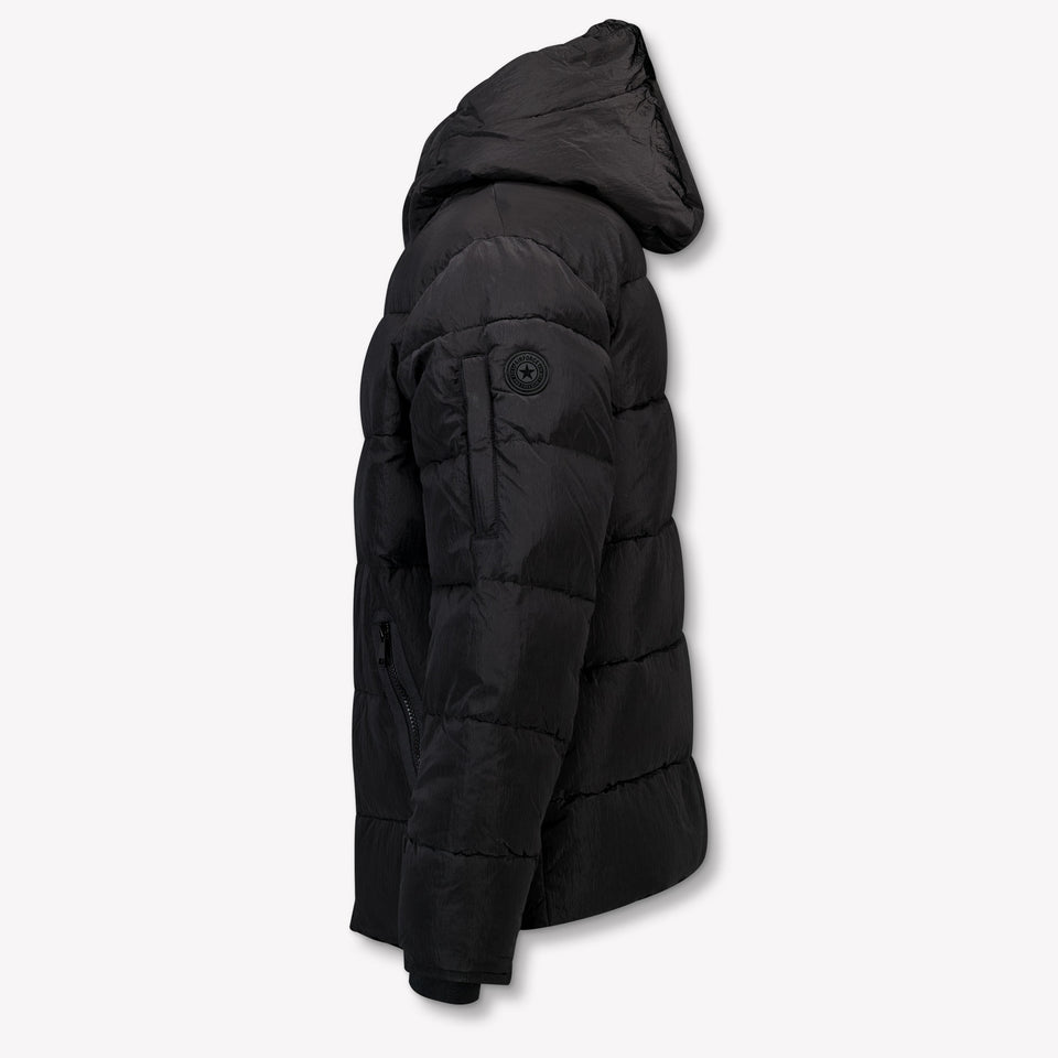 Airforce Kids Boys Winter Jacket  Black