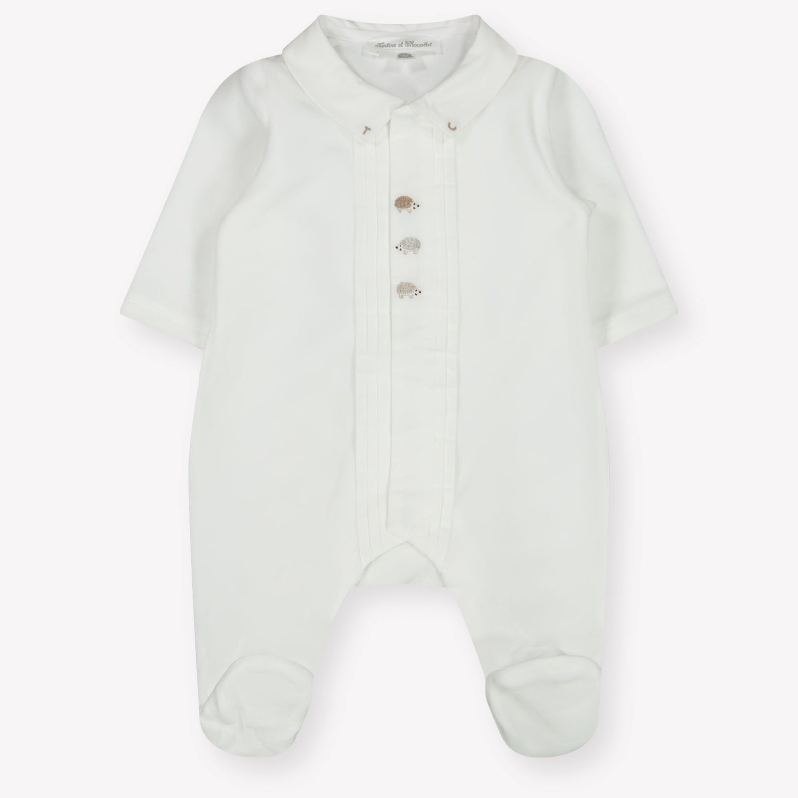 Tarte Et Chocolat Baby Boys Playsuit  White